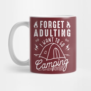 Camping typography quotes Mug